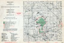 Osceola County, Michigan State Atlas 1955